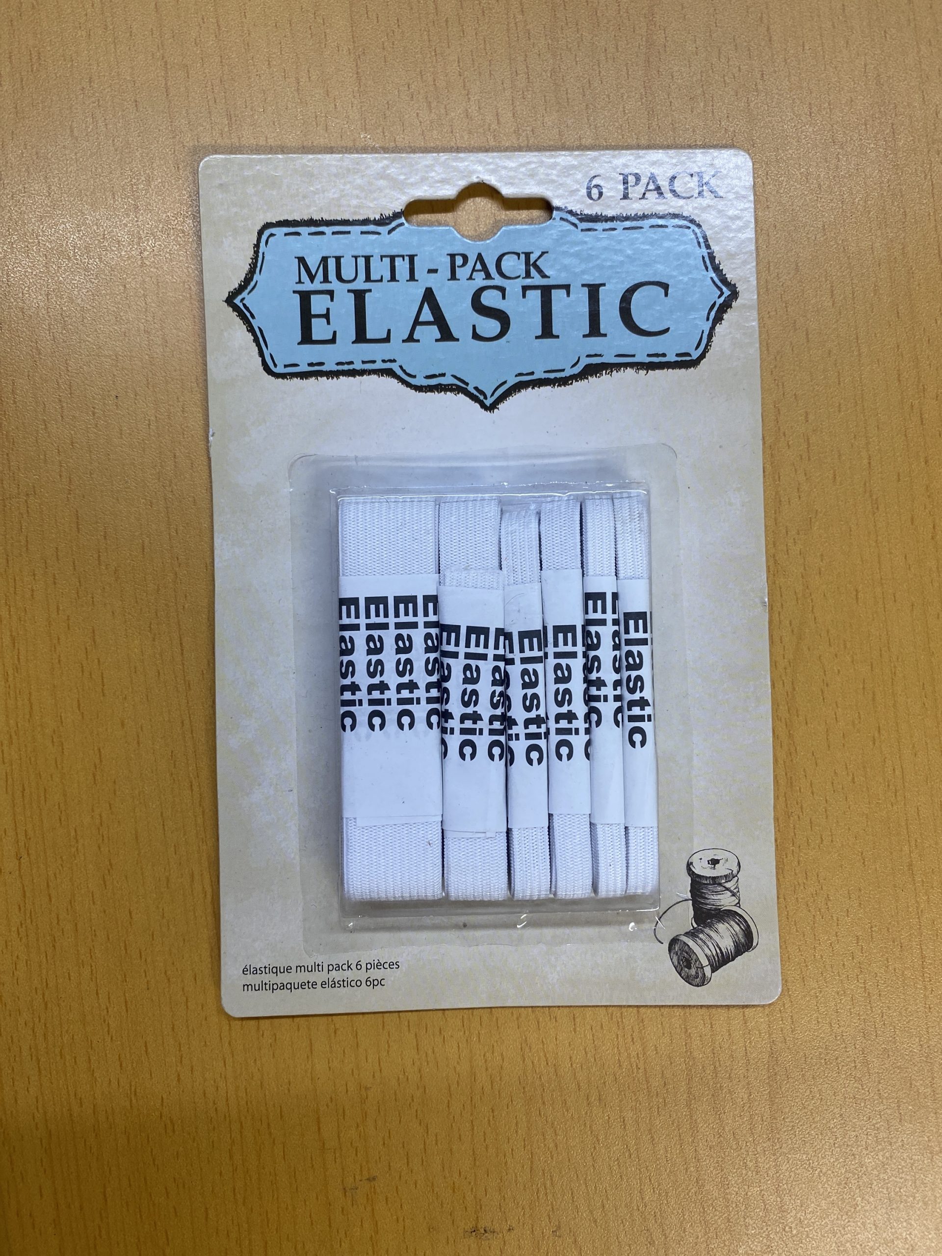 Elastic Mult Pack 6 Asst