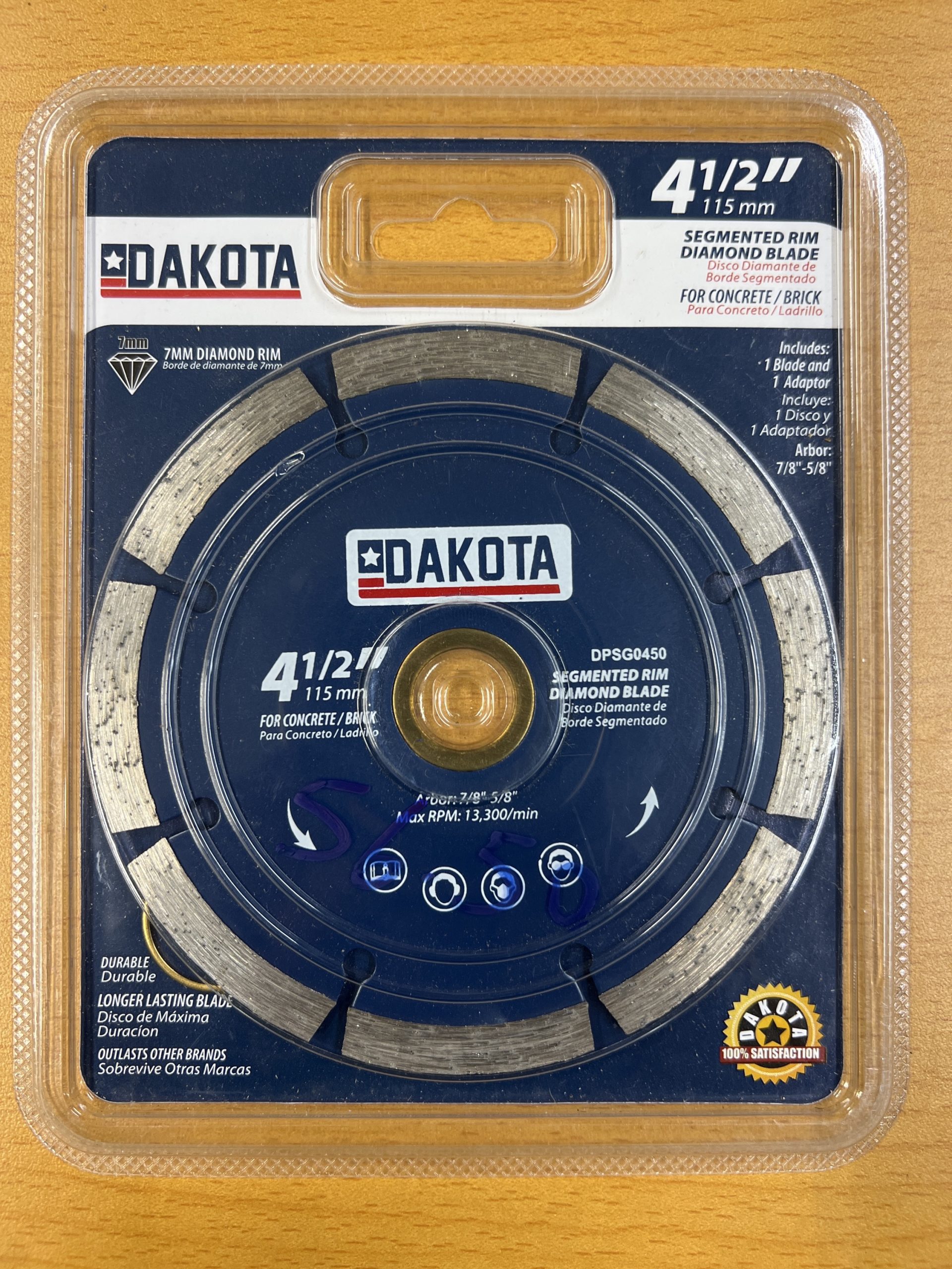 Dakota 4 1/2 Diamond SEG